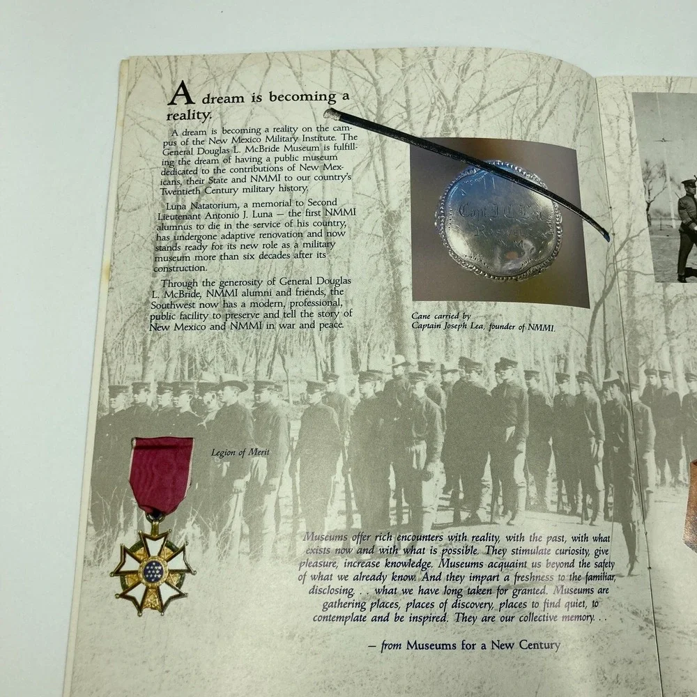 NMMI Alumni Museum Booklet Stapled Paperback‎ New Mexico Military Institute 8x11